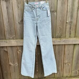 Barbie X PacSun Jeans Stretch High Rise Bootcut Denim Light Blue Size 22 NWT